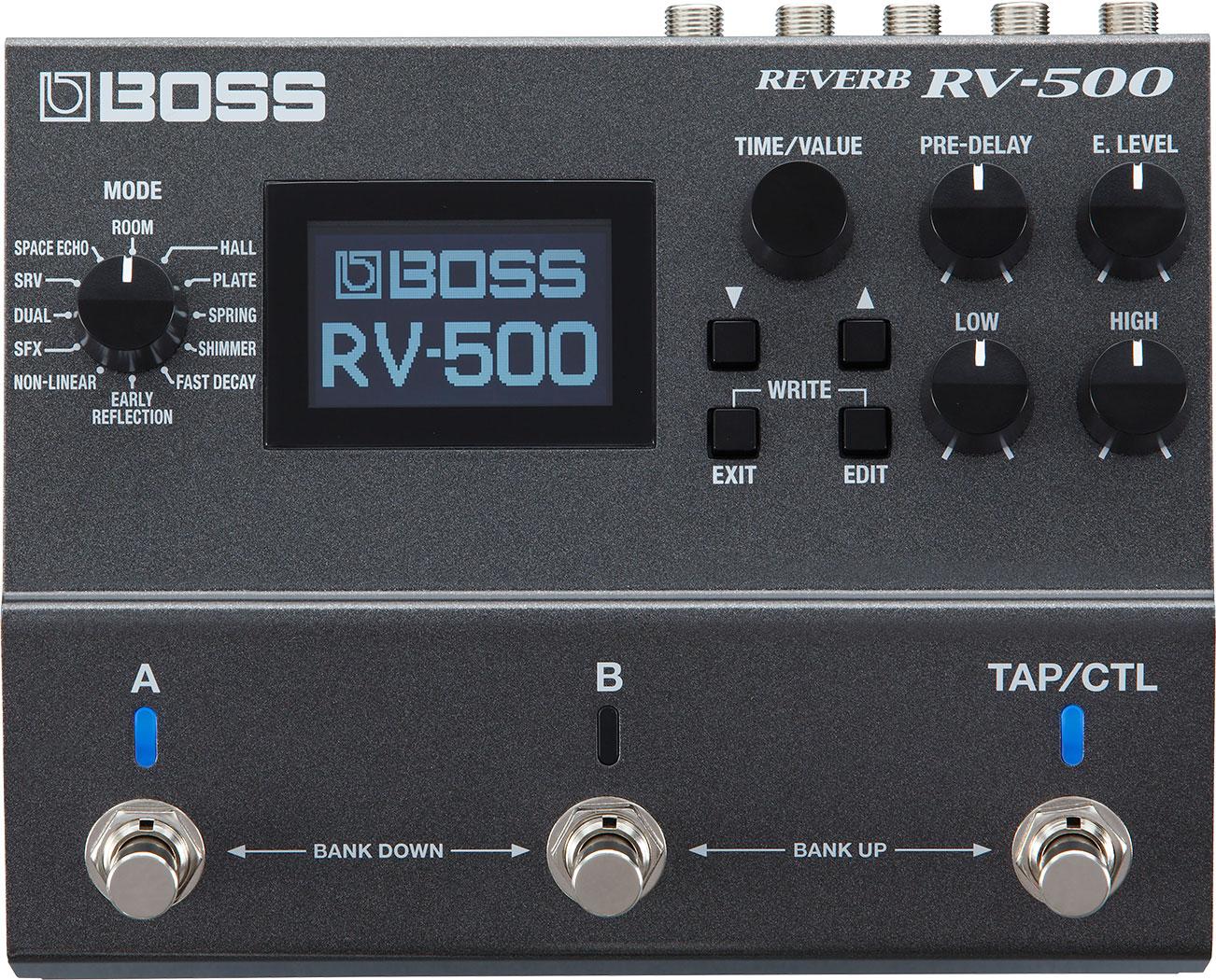 BOSS DELAY / REVERB RV-500 - FLAGSHIP REVERB – Image 1