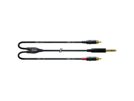 CORDIAL CFY 3 VCC câble Y, 3m, Jack - 2x RCA