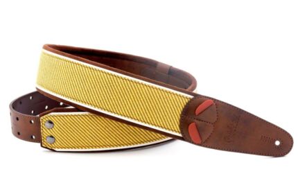 Guitar Strap Mojo TWEED Brown Right On
