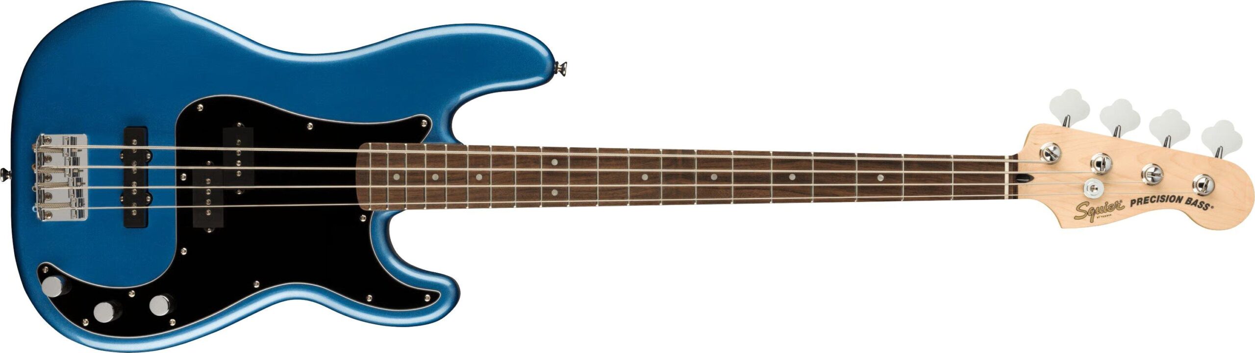 Squier Bass Guitars // Affinity Series® Precision Bass® PJ, Laurel Fingerboard, Black Pickguard, Lake Placid Blue – Image 1