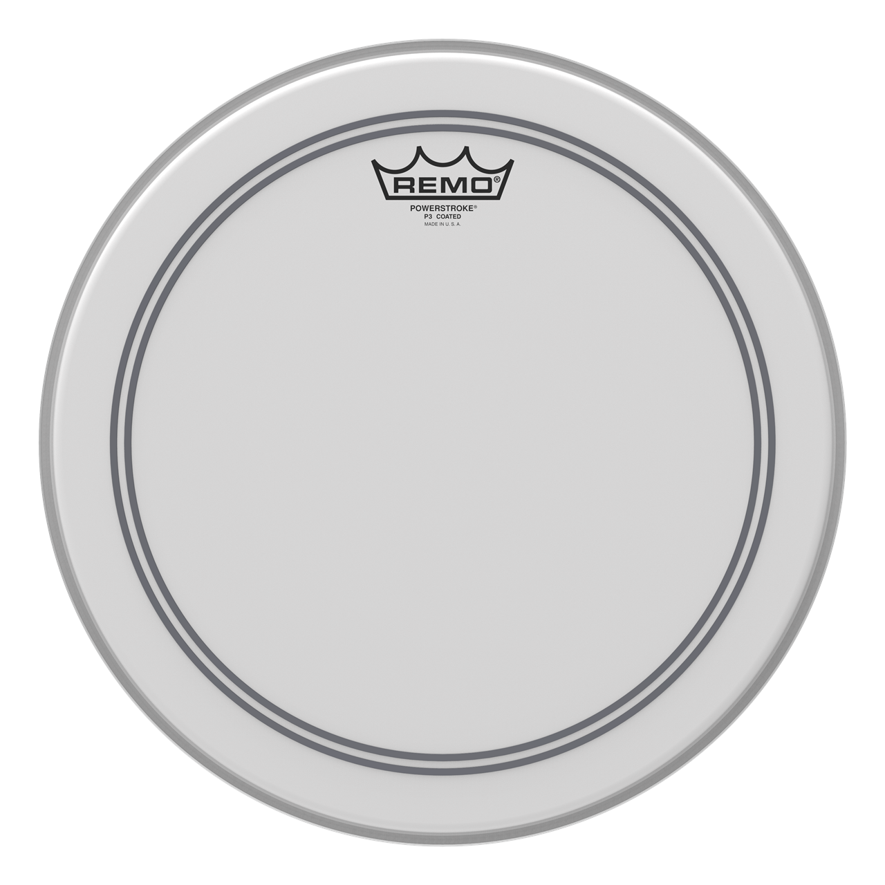 Remo P3-0114-BP- P3-0114-BP Powerstroke 3 Coated, 14" – Image 1