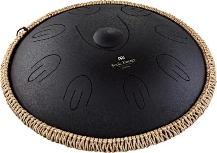 MEINL Sonic Energy Steel Tongue Drums Octave Steel Tongue Drum - D Kurd - Black