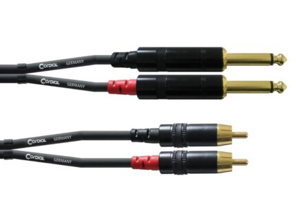 CORDIAL CFU 6 PC cable patch, 6m, Jack - RCA