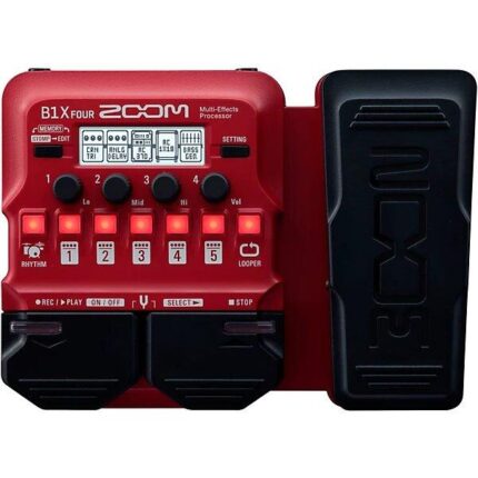 Zoom B1X FOUR Bass Multi-Effects Pedal