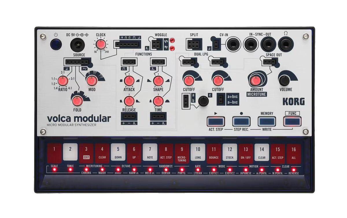 KORG Synthesizer, analog, volca modular, semi-modular, Sequenzer, Patc – Image 1
