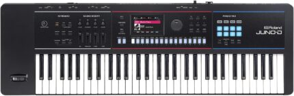 ROLAND JUNO JUNO-D6 - 61 KEY SYNTHESIZER WITH ZEN-CORE SOUND ENGINE, ROLAND CLOUD EXPANDABILITY