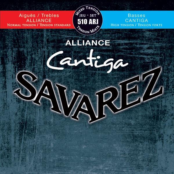 Savarez - Cl. Alliance CANTIGA, aiguës Alliance / basses Cantiga, Tension Mixte – Image 1