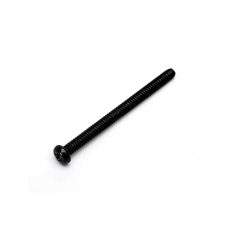VIS HAUTEUR DE MICRO DOUBLE BOBINAGE FILETAGE US NOIR (20pcs) – Image 1