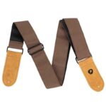 Sangles Prodipe Guitares & Basse Polyester Marron