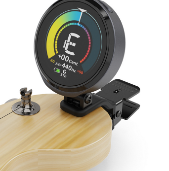 CHERUB Clip-on Tuner Color LCD Rechargeable Pix-Tune
