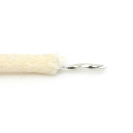 FIL DE CÂBLAGE "PUSH BACK" 22AWG TISSU BLANC (1m)