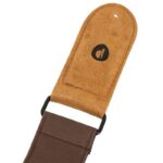 Sangles Prodipe Guitares & Basse Polyester Marron – Image 2