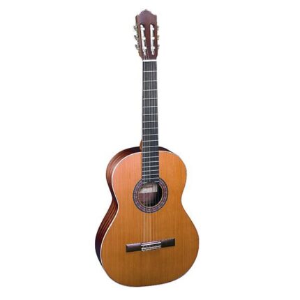 Almansa Guitarras - Almansa guitare cl. Student 401, 650mm, table en cèdre massif, dos et éclisses en sapelli, finition brillante