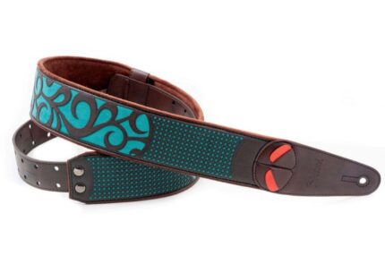 Guitar Strap Mojo Nashville Teal Right On