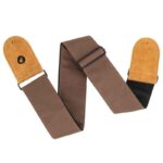 Sangles Prodipe Guitares & Basse Polyester 75mm Marron