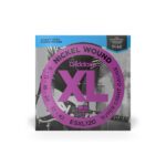 D'Addario Cordes en nickel pour guitare électrique D'Addario ESXL120, Super Light, extrémités à boule, 9-42