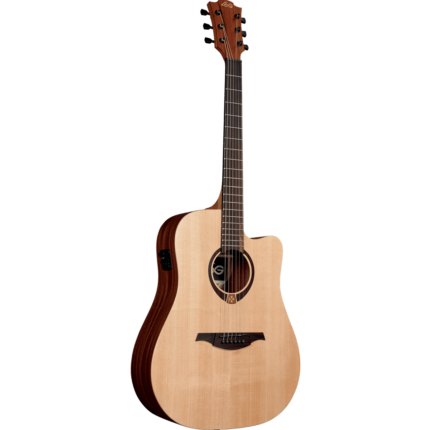 LAG Guitars GLA T70DCE-NAT LAG Tramontane T70DCE Dreadnought Cutaway Electro