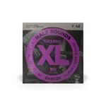D'Addario Cordes à filet demi-rond pour guitare électrique D'Addario EHR320, Super Light, 9-42