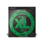 D'Addario Cordes pour basse D'Addario ECB80, Light, 40-95, cordes longues