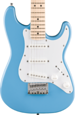 Squier Mini Stratocaster®, Maple Fingerboard, White Pickguard, California Blue – Image 3