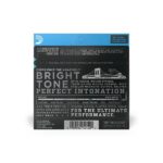 D'Addario Cordes en nickel pour guitare électrique D'Addario ESXL110, Regular Light, extrémités à boule, 10-46 – Image 2