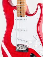 Prodipe Guitars Origin Design ST Rouge Bourgogne Guitare Électrique – Image 7