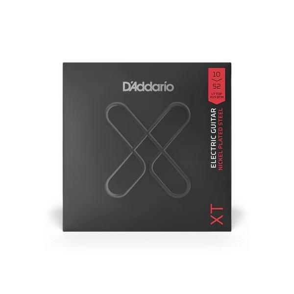 D'Addario XT Electric Nickel Plated Steel, Light Top/Heavy Bottom, 10-52 – Image 1