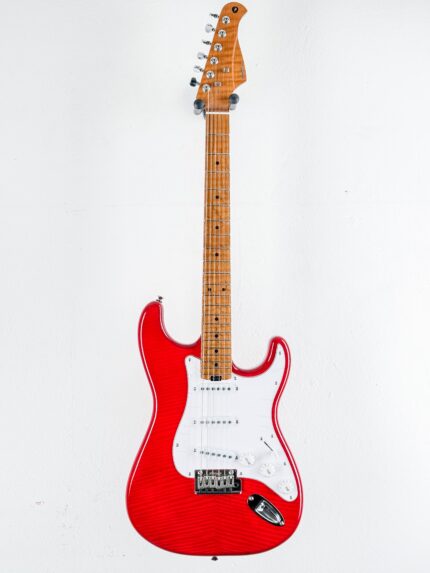 Prodipe Guitars Origin Design ST Rouge Bourgogne Guitare Électrique