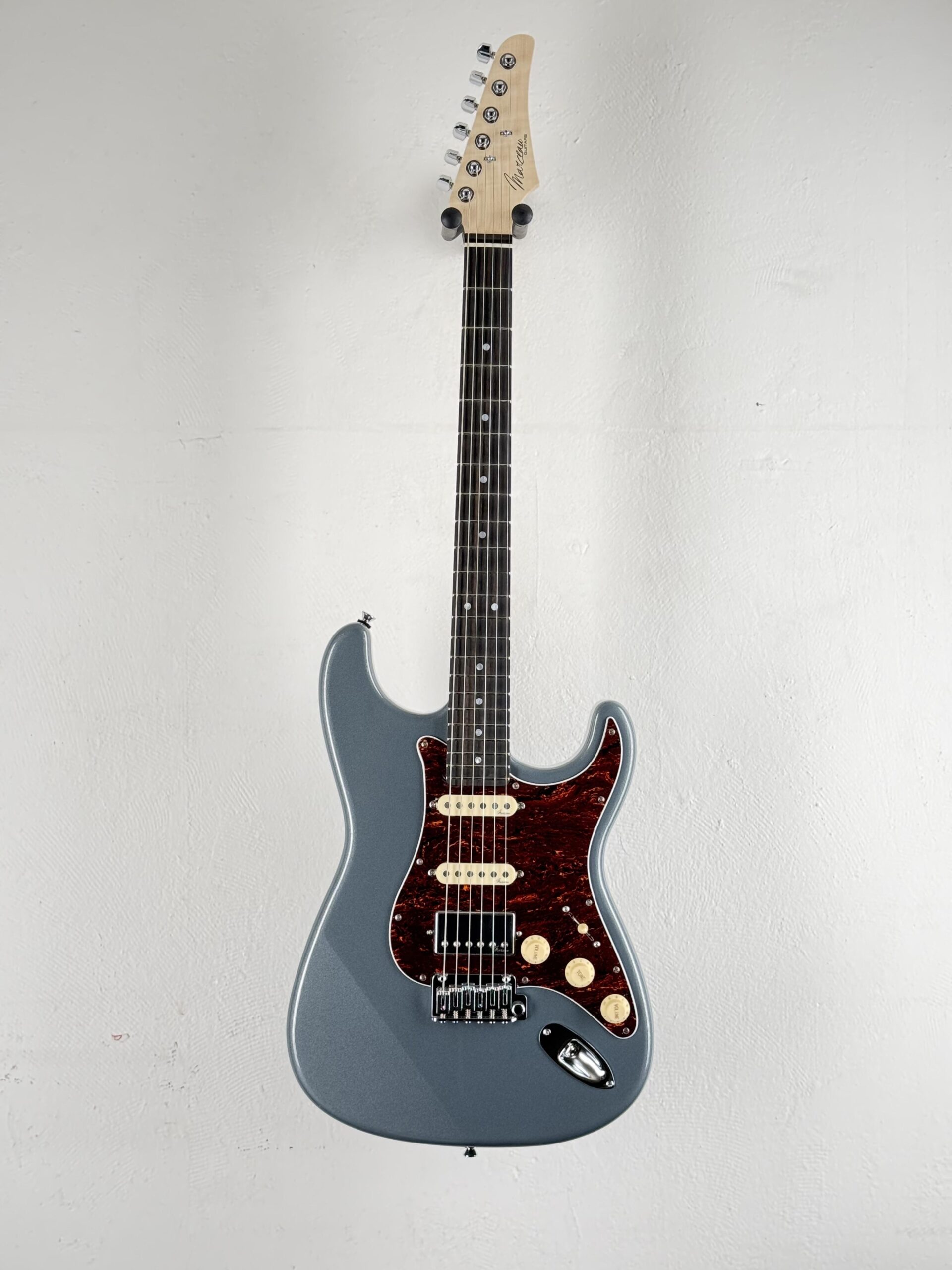MARCEAU GUITARS® EXPERIENCE MAPLE NECK EBONY CHARCOAL GLOSS – Image 1