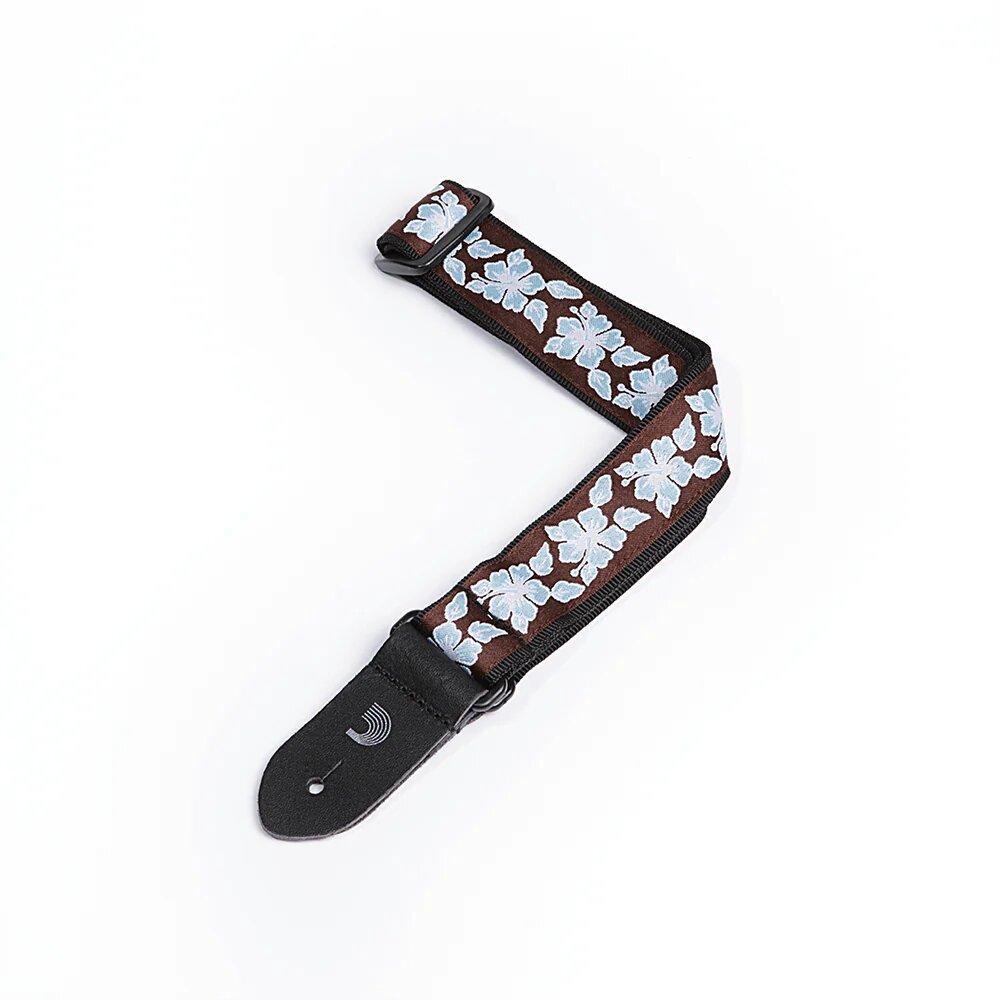 D'Addario 15UKE00 Sangle en nylon pour ukulélé Motif Aloha 3,8 cm – Image 1