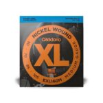 D'Addario Cordes en nickel pour basse D'Addario EXL160M, Medium, 50-105, cordes moyennes