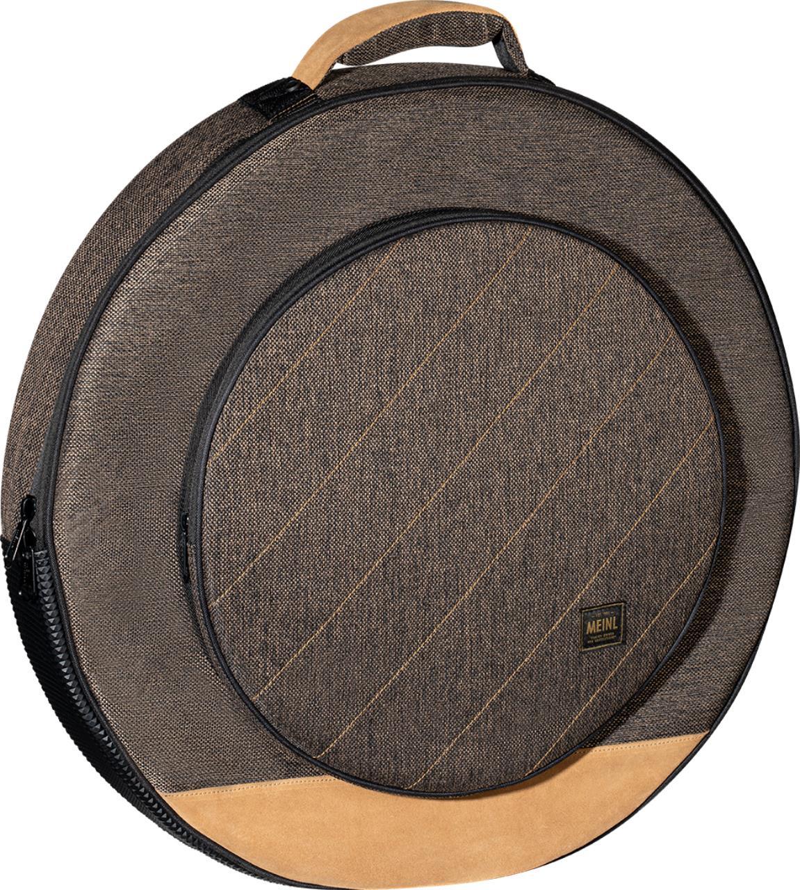 MEINL Cymbals Accessories 22” Classic Woven Cymbal Bag - Mocha Tweed – Image 1