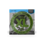 D'Addario Cordes en nickel pour guitare électrique D'Addario EXL117, Medium Top/Extra Heavy Bottom, 11-56