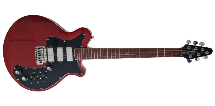 Guitar Bohemian II MH3 Candy Apple Red Aslin Dane – Image 1