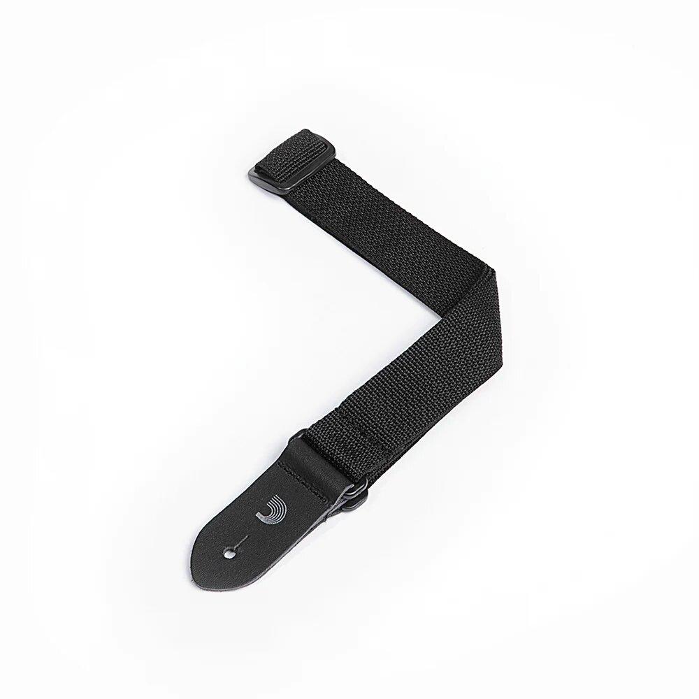 D'Addario PWSUKE300 Sangle pour Ukulélé en polypropylène noire – Image 1