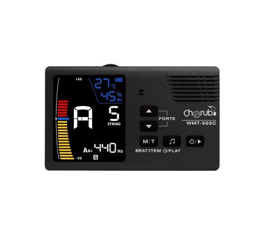 CHERUB Chargeable Metro-Tuner Hygrometer/Thermometer Ultra Large LCD – Image 1