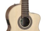 Manuel Rodriguez Série ECOLOGÍA Samba électro-acoustique Electro-acoustique Samba Profundo, manche étroit en 48mm au sillet avec truss rod biflex – Image 6