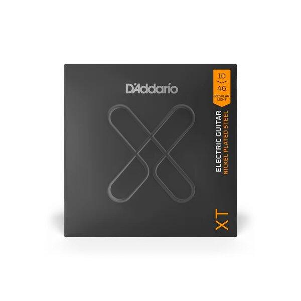 D'Addario XT Electric Nickel Plated Steel, Regular Light, 10-46 – Image 1