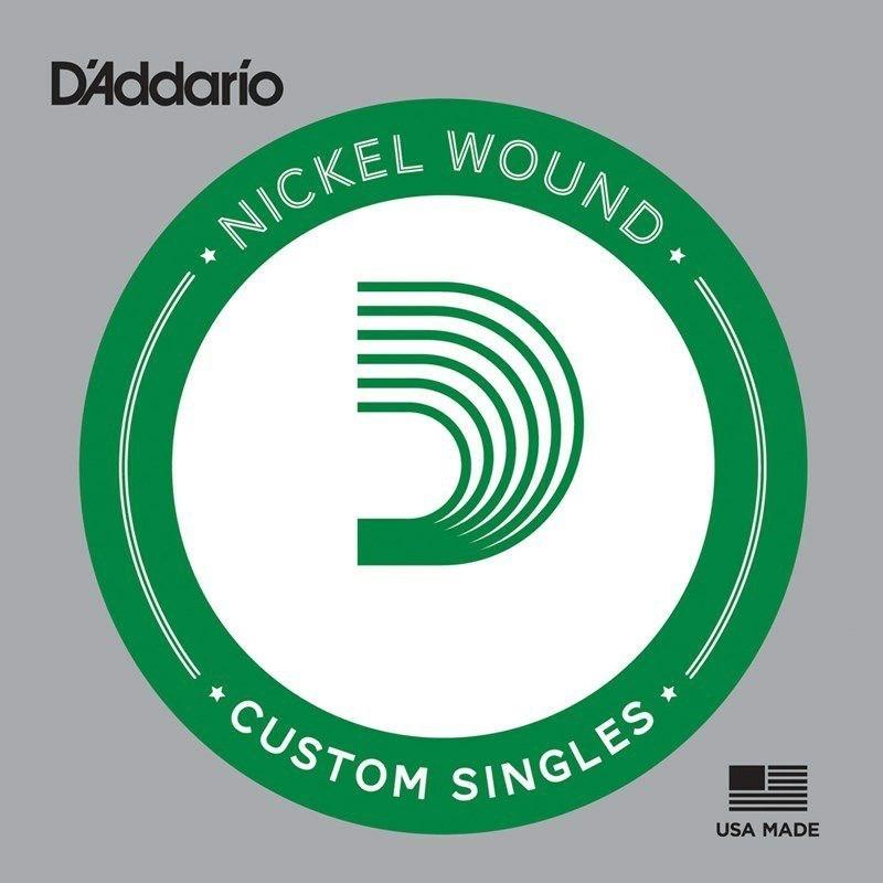 D'Addario Corde seule avec filet en nickel pour basse D'Addario XLB090, corde longue, .090 – Image 1