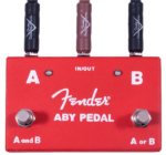 Fender Pedals // 2-Switch ABY Pedal, Red – Image 8