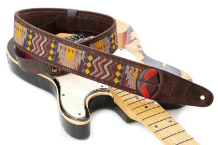 Guitar Strap Mojo Azteca Brown Right On
