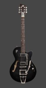 Duesenberg Starplayer Chambered Transparent Black Burst