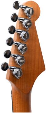 Henry`s Snake II Classic matt ST-1CM Viper El.guitar, yellow – Image 5