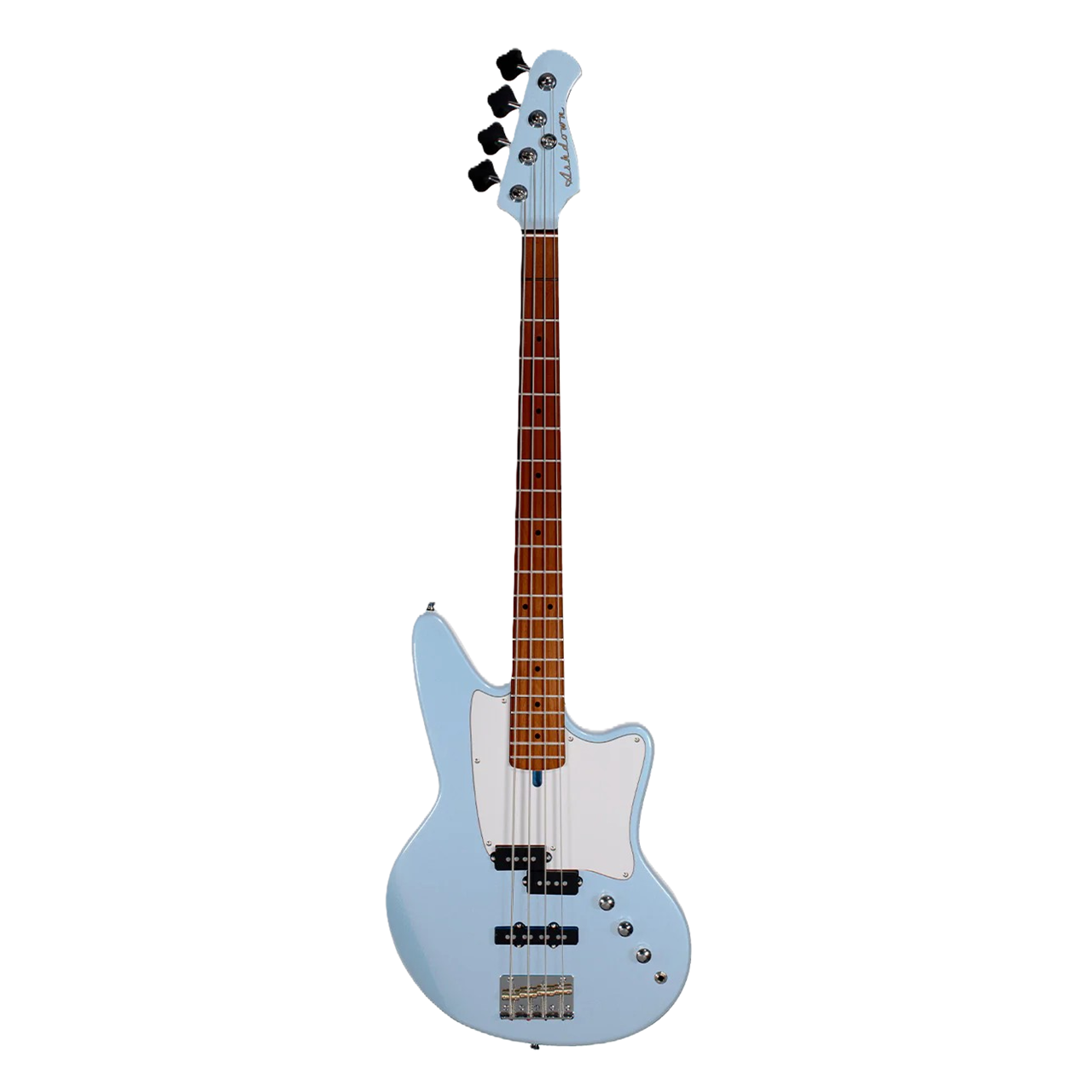 Ashdown "The Saint" Roasted Sparkle Ice Blue E-Bass – Image 1
