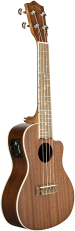 LANIKAI Konzertukulele, Mahogany Series, Cutaway, Preamp, Softcase – Image 3