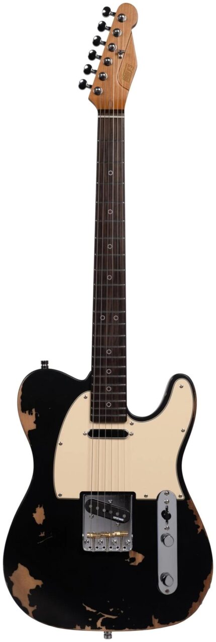 Henry`s Space II Relic TL-1N The Stardust El.guitar, black