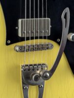 Atkin Mindhorn Deluxe - TV Yellow - Tremolo - Black Guard - Black Headstock - SN 271 – Image 3