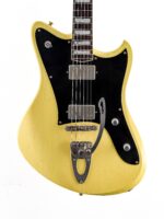 Atkin Mindhorn Deluxe - TV Yellow - Tremolo - Black Guard - Black Headstock - SN 271 – Image 5