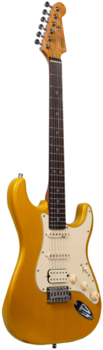 Henry`s Snake II Classic matt ST-1CM Viper El.guitar, yellow – Image 2