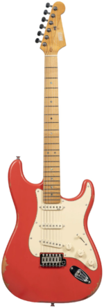 Henry`s Destiny II Relic ST-2N Felicity El.guitar, l.red